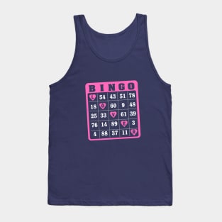 Vintage Bingo Lover Queen Love Bingo Tank Top